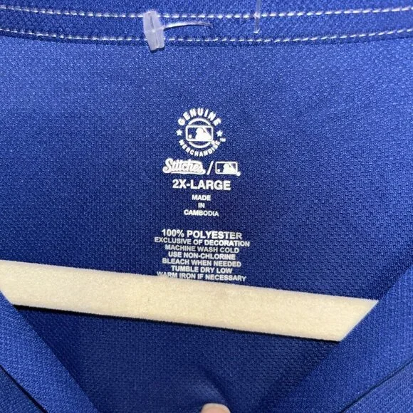 Los Angeles Dodgers Stitches Genuine Baseball Jersey Men’s Size XX-Large New - Picture 4 of 7